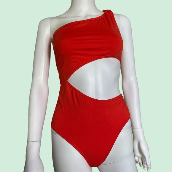 VINCE CAMUTO SWIM womens size small 1 piece cutout bathing suit​ - Picture 1 of 8